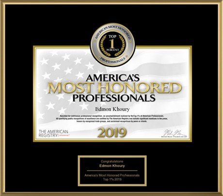 America’s Most Honored Professionals